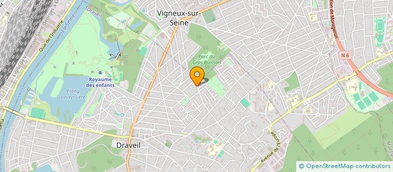 localisation de l'entreprise MEG'AFFAIRE à DRAVEIL