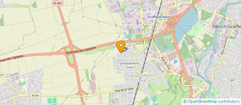 localisation de l'entreprise MEG & FILS à GEISPOLSHEIM