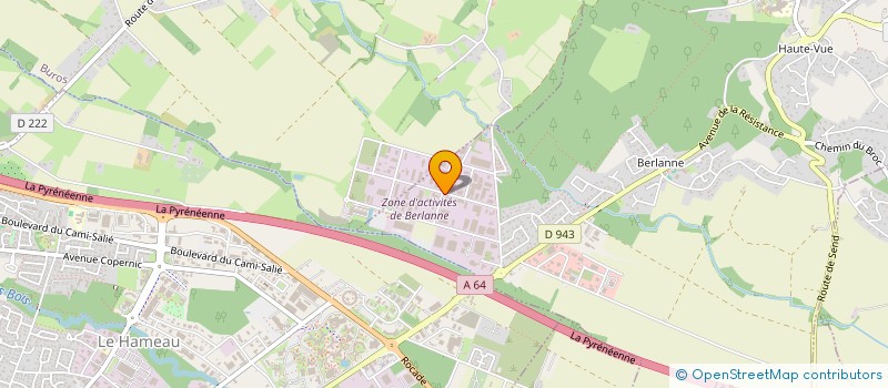 localisation de l'entreprise MEG INVESTISSEMENTS  MORLAAS