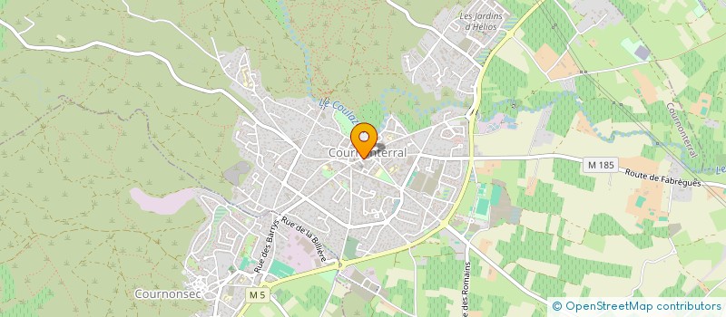 localisation de l'entreprise MEG-MOVE ELEC GREEN à COURNONTERRAL