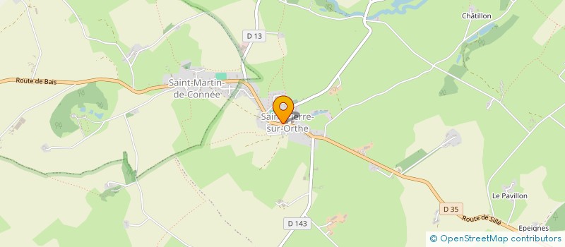 localisation de l'entreprise MEG VOS CHEVEUX ET NOUS  VIMARTIN-SUR-ORTHE