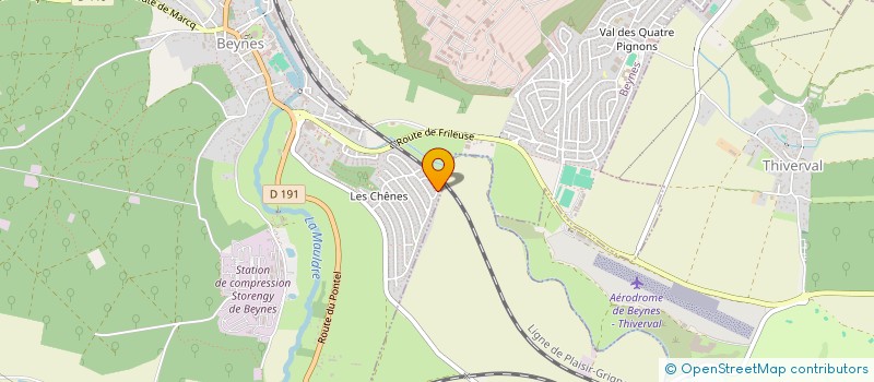 localisation de l'entreprise MEG2 INVEST  BEYNES