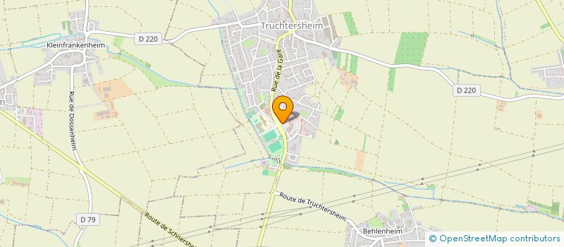 localisation de l'entreprise MEGA 2  TRUCHTERSHEIM