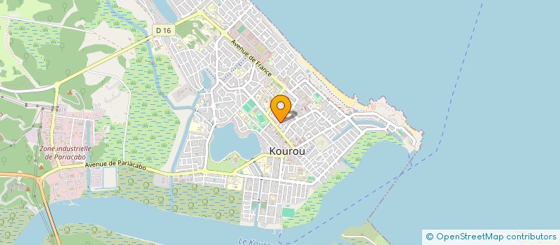 localisation de l'entreprise MEGA 3 à KOUROU