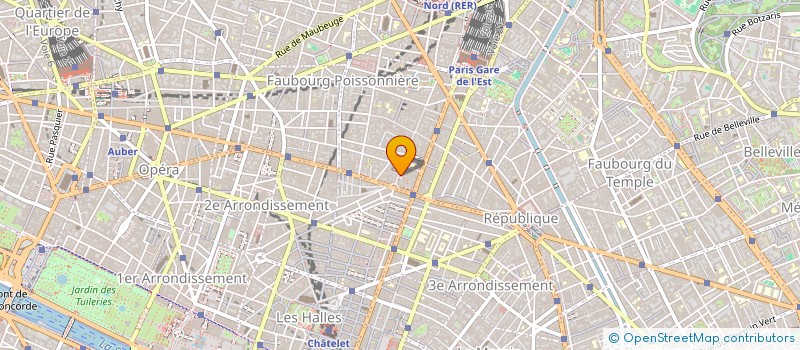 localisation de l'entreprise MEGA  PARIS