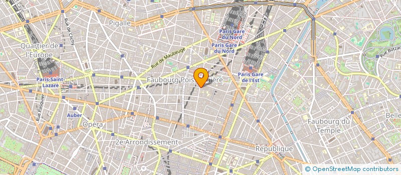 localisation de l'entreprise MEGA  PARIS