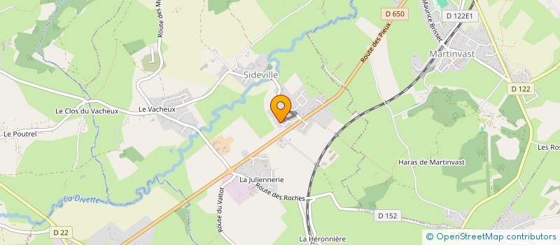 localisation de l'entreprise MEGA  SIDEVILLE