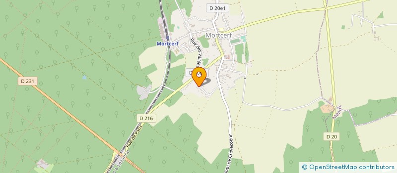 localisation de l'entreprise MEGA  MORTCERF