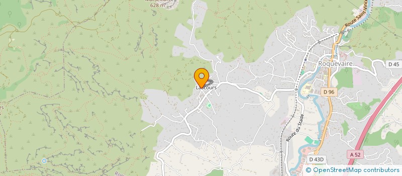 localisation de l'entreprise MEGA  ROQUEVAIRE