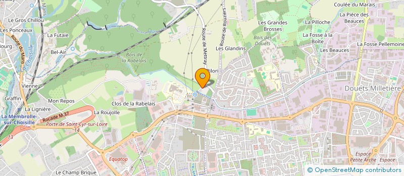 localisation de l'entreprise MEGA  SAINT-CYR-SUR-LOIRE