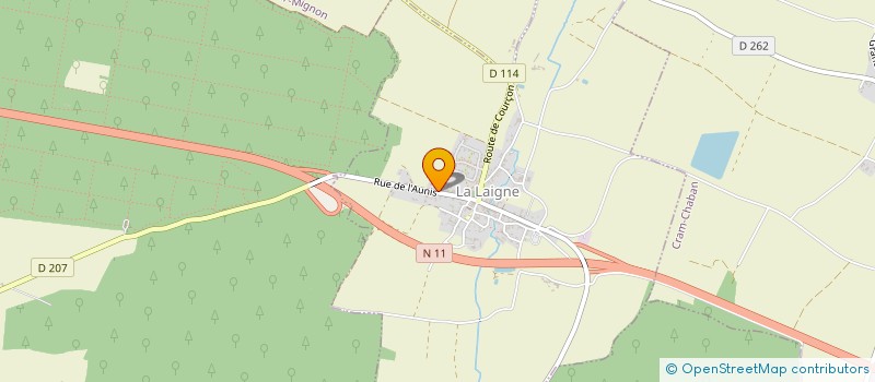 localisation de l'entreprise MEGA B  AIFFRES