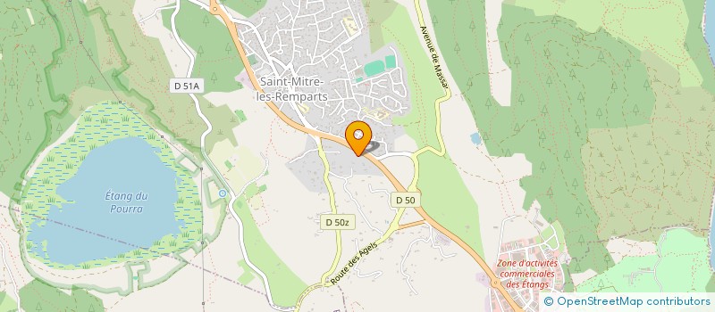 localisation de l'entreprise MEGA-BAZAR  SAINT-MITRE-LES-REMPARTS