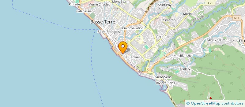 localisation de l'entreprise MEGA CONDUITE à BASSE-TERRE