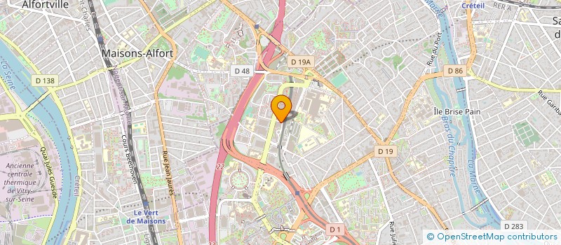 localisation de l'entreprise MEGA COURSES  CRETEIL