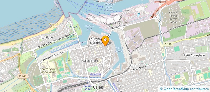 localisation de l'entreprise MEGA DISCOUNT  CALAIS