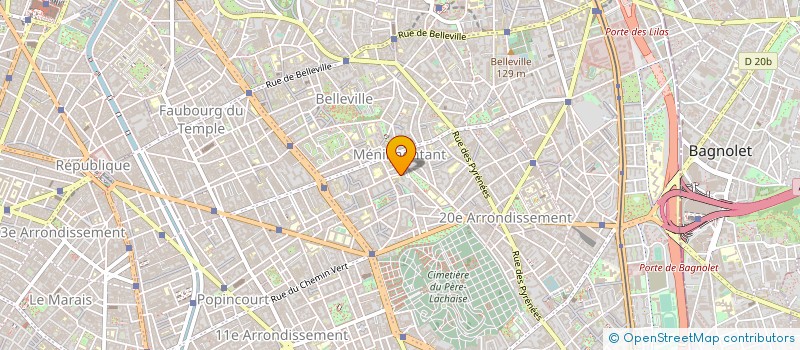 localisation de l'entreprise MEGA DISTRIBUTION EUROPE à PARIS