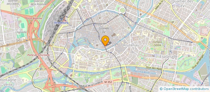 localisation de l'entreprise MEGA DONER S.A.R.L.  STRASBOURG