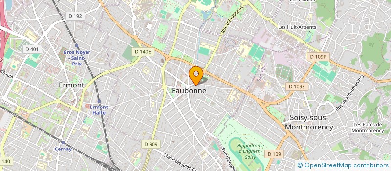 localisation de l'entreprise MEGA-EJJICO à EAUBONNE