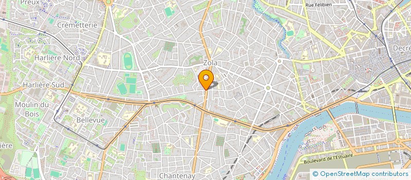 localisation de l'entreprise MEGA FOOD à NANTES