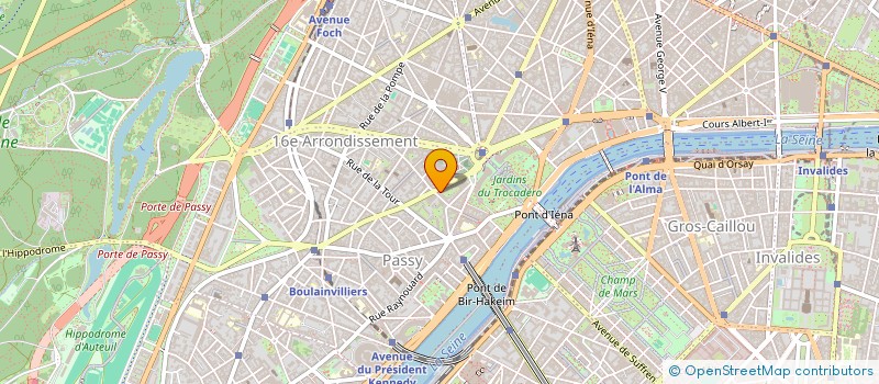 localisation de l'entreprise MEGA II  PARIS