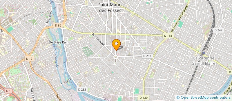 localisation de l'entreprise MEGA-IMMO à SAINT-MAUR-DES-FOSSES