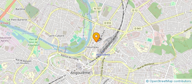 localisation de l'entreprise MEGA IMMO CHARENTES à ANGOULEME