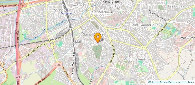 localisation de l'entreprise MEGA MUSIQUE à PERPIGNAN