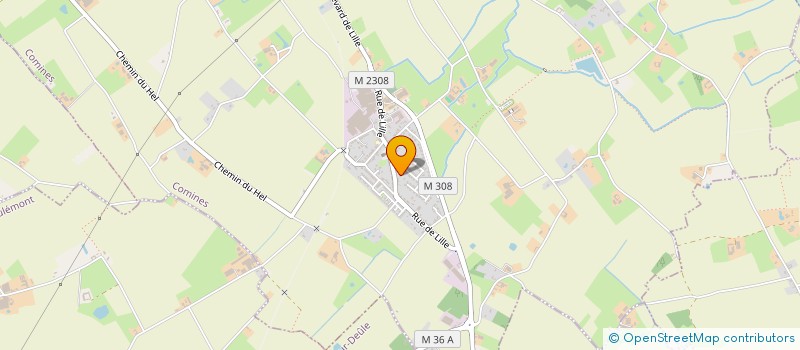 localisation de l'entreprise MEGA PROTECT SARL  COMINES