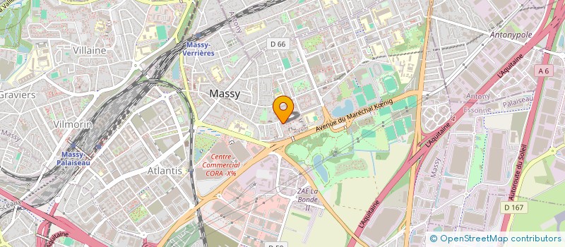 localisation de l'entreprise MEGA RENOVATION à MASSY