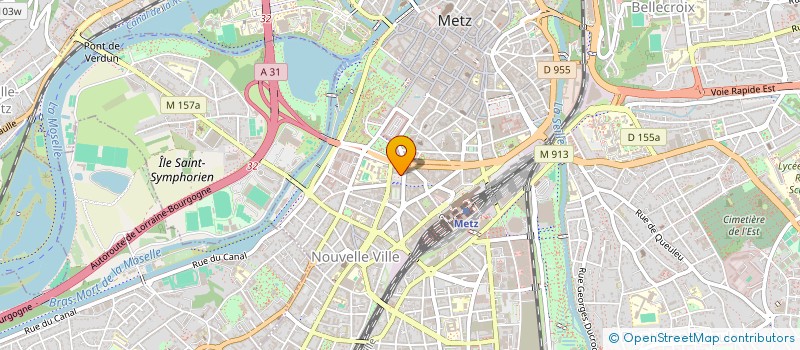 localisation de l'entreprise MEGA SERVICES à METZ