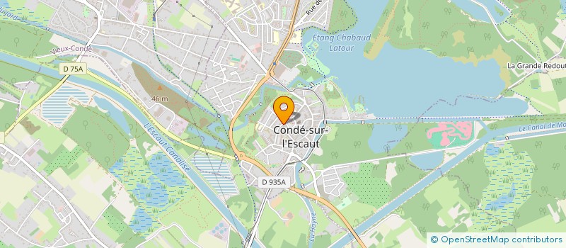 localisation de l'entreprise MEGA-SPORTS  CONDE-SUR-L'ESCAUT