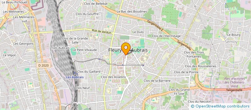 localisation de l'entreprise MEGA TRANS à ORLEANS