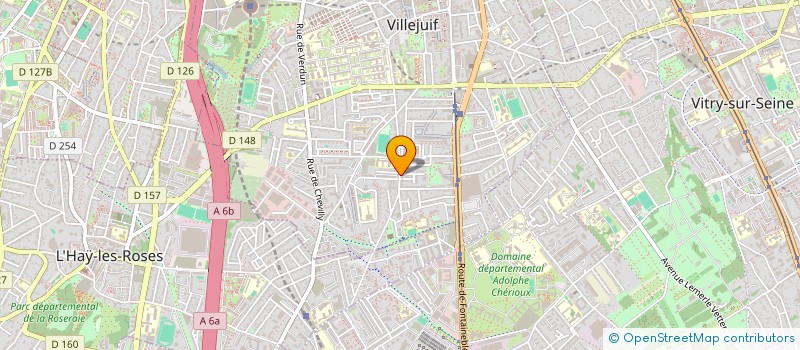 localisation de l'entreprise MEGA TRANSPORTS à VILLEJUIF