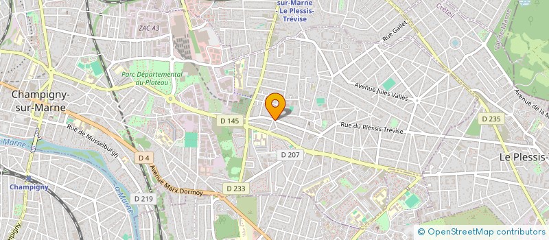 localisation de l'entreprise MEGA TURBO DISTRIBUTION à CHAMPIGNY-SUR-MARNE