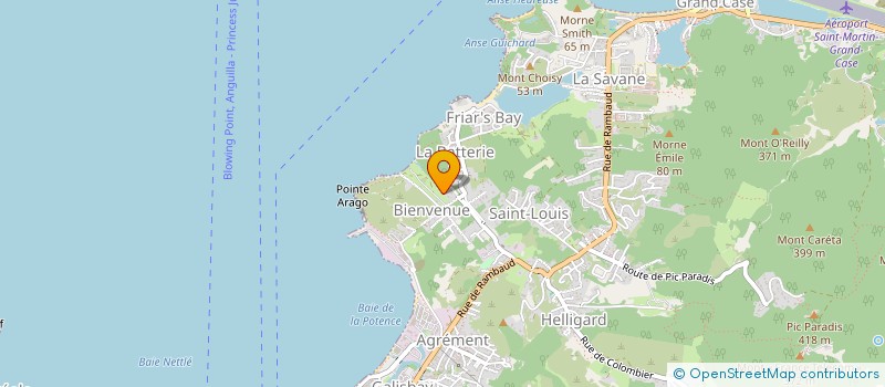 localisation de l'entreprise MEGA WASH  SAINT-MARTIN