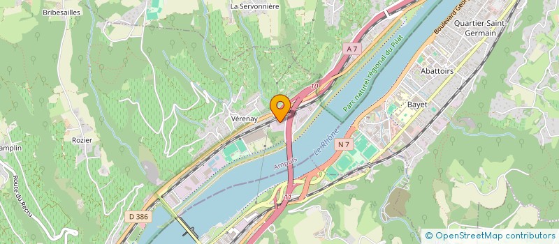 localisation de l'entreprise MEGA WASH  AMPUIS