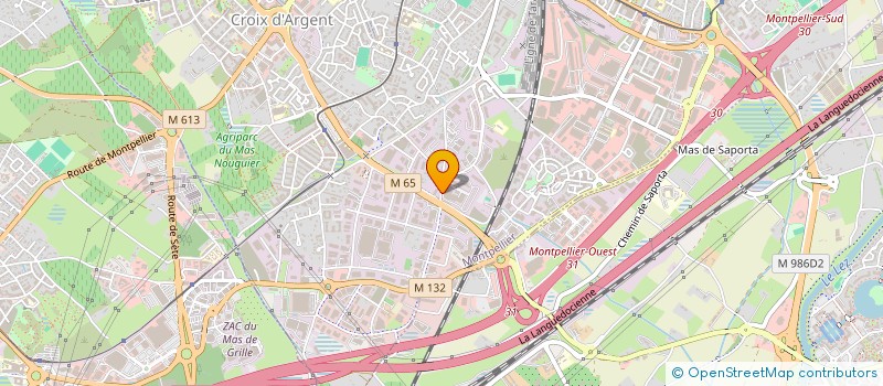 localisation de l'entreprise MEGABAT  MONTPELLIER