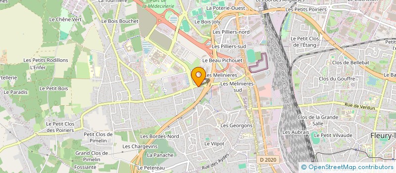localisation de l'entreprise MEGABAULE à SARAN