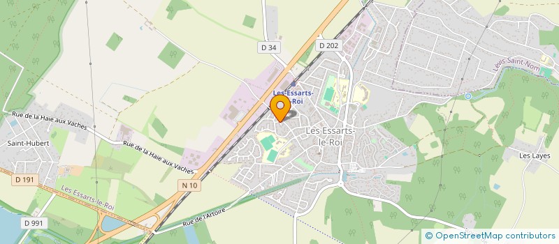 localisation de l'entreprise MEGABIZ  LES ESSARTS-LE-ROI