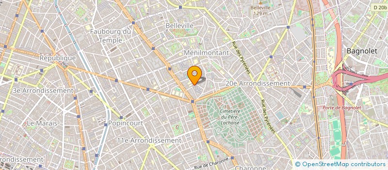 localisation de l'entreprise MEGADEL  PARIS