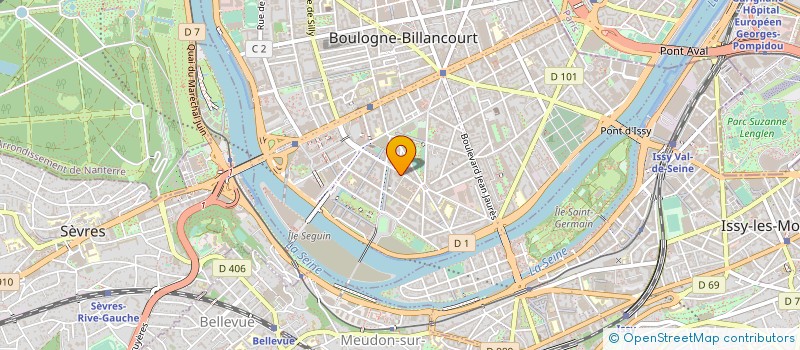 localisation de l'entreprise MEGADMINI CONSTRUCTION à BOULOGNE-BILLANCOURT
