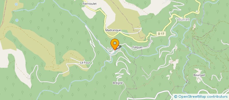 localisation de l'entreprise MEGAFAUNE à LE BOSC