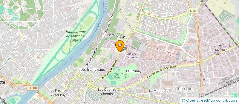 localisation de l'entreprise MEGAFRET  SARTROUVILLE