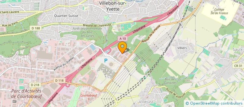 localisation de l'entreprise MEGAGONE GROUP à VILLEBON-SUR-YVETTE