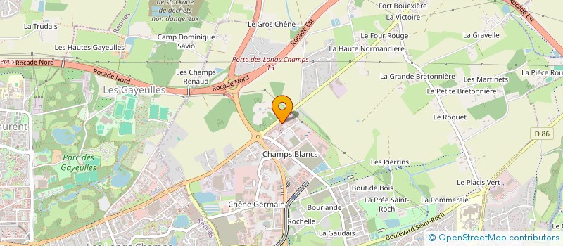 localisation de l'entreprise MEGALIS BRETAGNE à CESSON-SEVIGNE