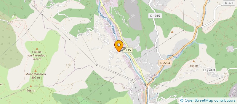 localisation de l'entreprise MEGALITHE à CONTES