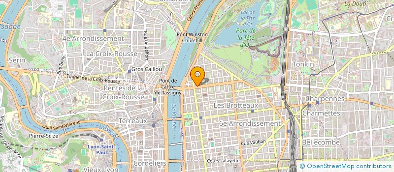 localisation de l'entreprise MEGALITHE à LYON