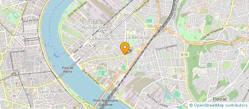 localisation de l'entreprise MEGALO MUSIC à BORDEAUX