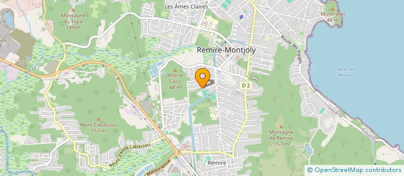 localisation de l'entreprise MEGALOPS  REMIRE-MONTJOLY