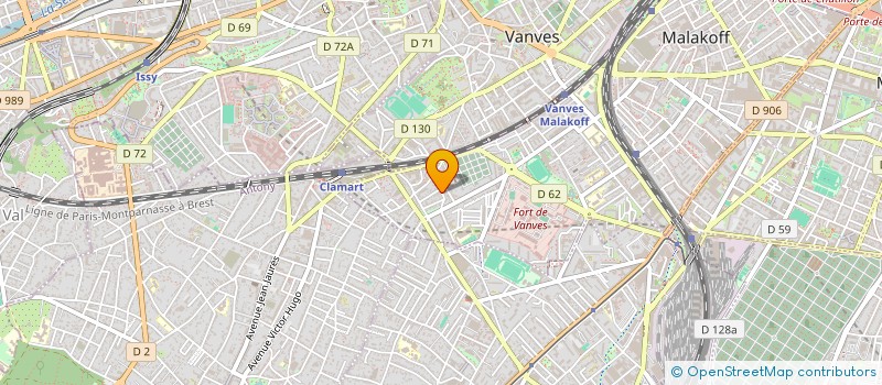 localisation de l'entreprise MEGALUX MI  MALAKOFF